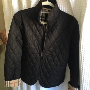 Burberry quilted jacket